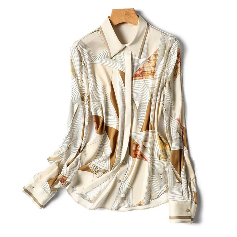 قمصان نسائية مطبوعة على الموضة بلوزات نسائية أنيقة...