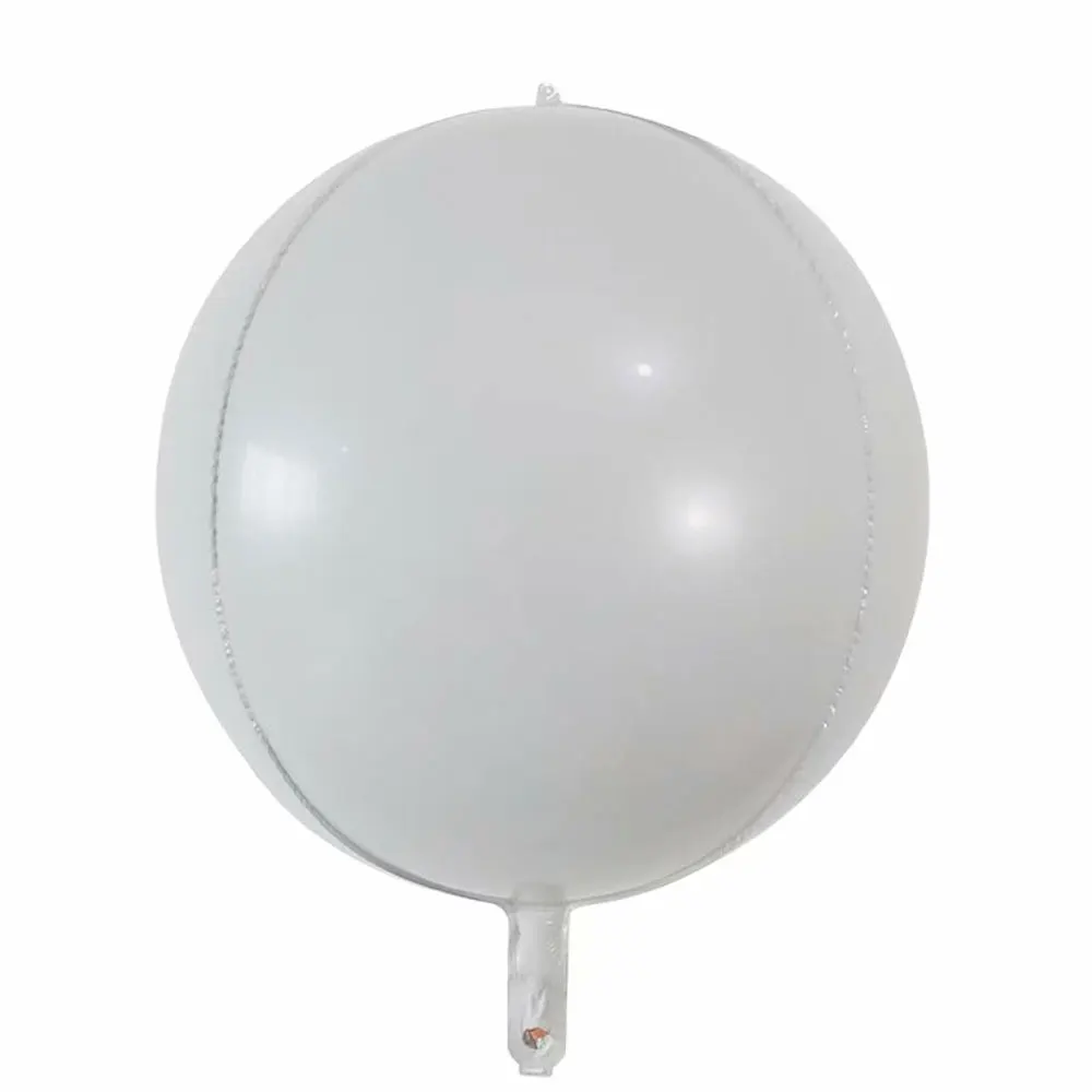 Elevate Your Celebration with Metallic Silver Foil Balloons - Set of 10