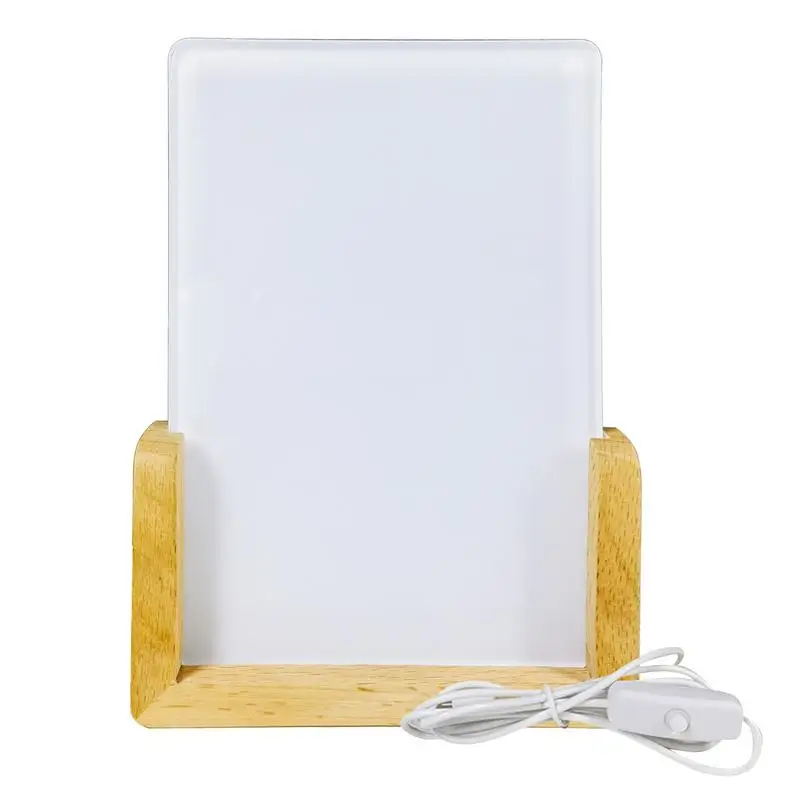 Acrylic Sublimation Night Light Photo Frame