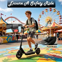 Trottinette électrique JUICEASE 15KM/H, batterie 25V, frein à pied, moteur 250W, Escooter pour enfants, cadeau 8