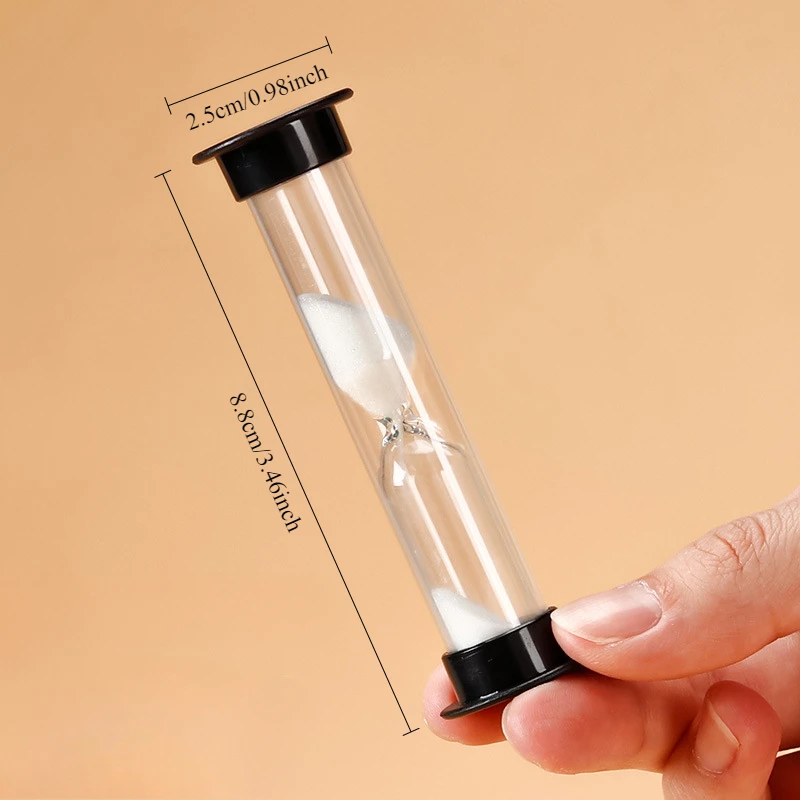 Sand Meter 30 Seconds/1 Minute/2 Minutes/3 Minutes/5 Minutes/10 Minutes Plastic Sand Timer Small Clock Hourglass