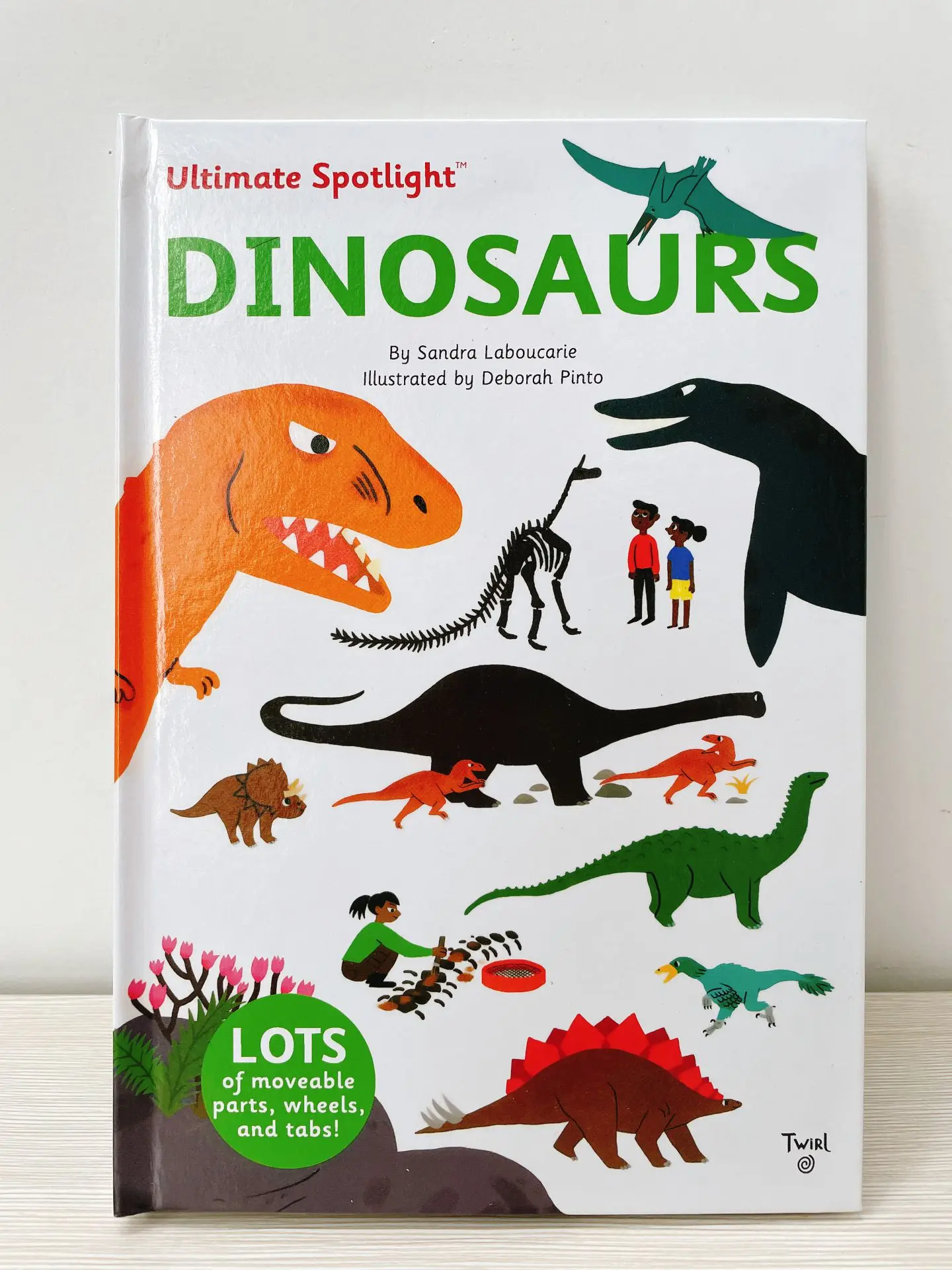 Ultimate Spotlight Dinosaurs English Educational Picture 3D Flap Book ...