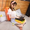 Food Plush Lifelike Snack Pillows 3D Printing Sushi Glass Beer Hot Dog Hamburger Pizza Pillows Cushion Props Grown-up Gift 5