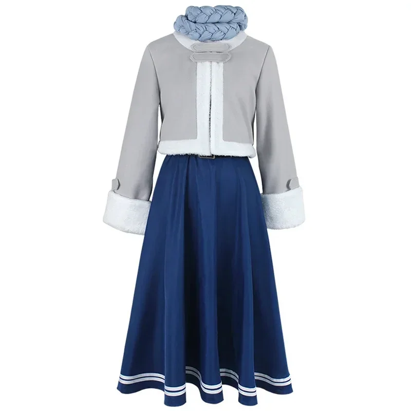 Anime Frieren Cosplay Costume Fern Adult Women Dress Suit Halloween Outfit Uniform