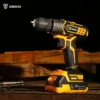 DEKO 20V Cordless Drill 2 Speed Rechargeable Electric Screwdriver Lithium Battery Household Multi-function Power Tools 6
