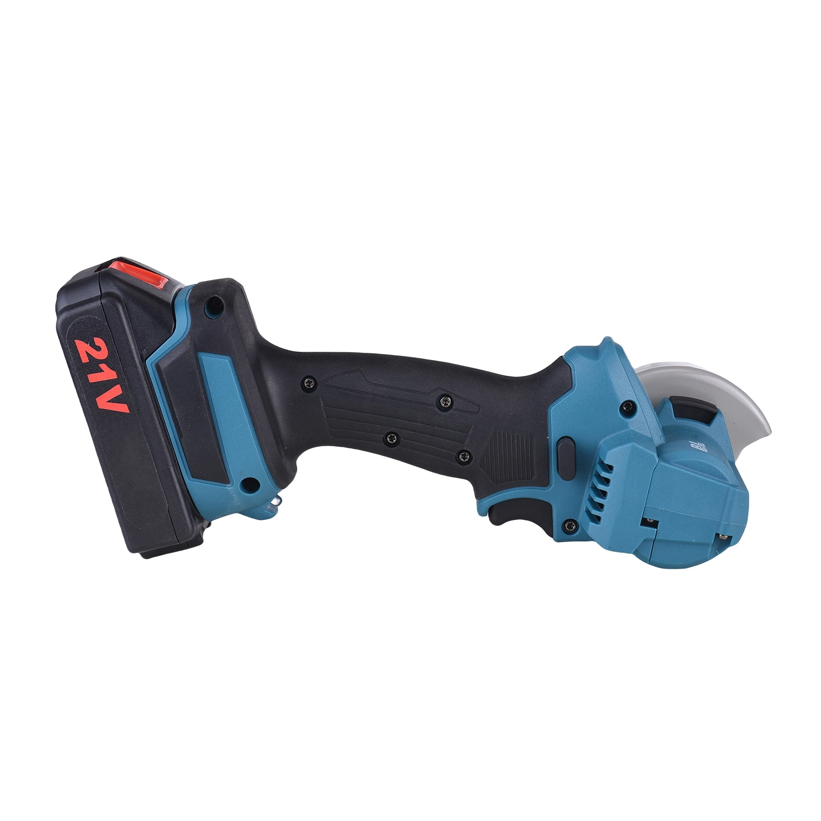 Cordless Circular Saw, Handheld Angle Grinder with Non-Slip Handle, Rechargeable