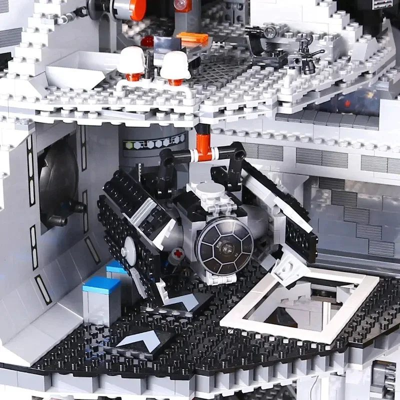 Building Block Kits Building Block Accessories With 25 MINI Figures DS-1 Platform Death Star Plan Great Ultimate Weapon Compatible 75159 19013 Building Blocks Bricks Toy Gift
