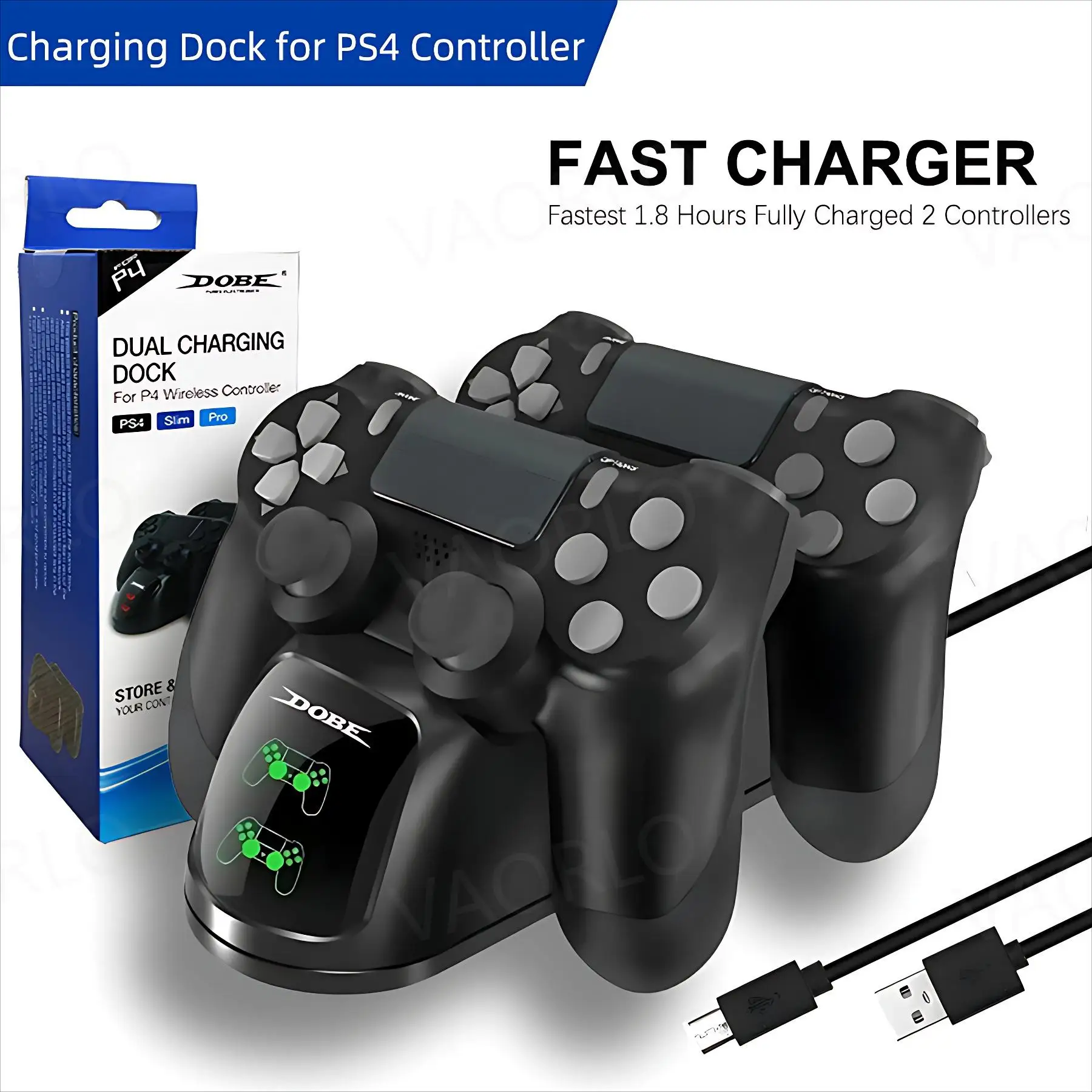 PlayStation4 - PS4 本体+4コントローラー＋充電ドック Amazon.co.jp: PS4コントローラー充電器ドックステーション