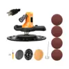 1680W Concrete Power Trowel with Mixing Rod Two Handle Concrete Mixers Handheld Wall Smoothing Polishing Machine for Concrete 2