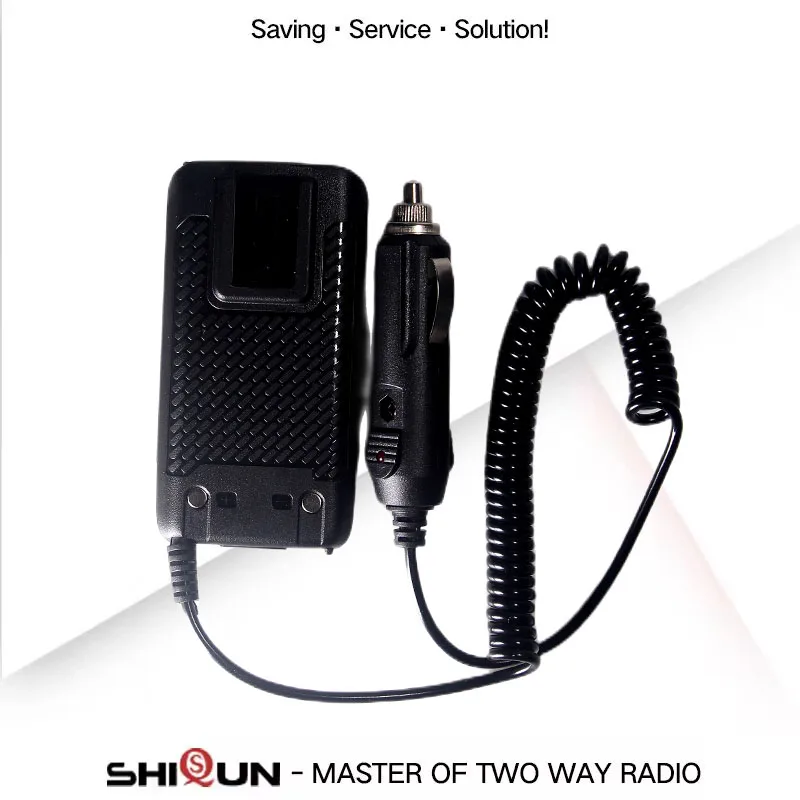 Quansheng UV-K5 Battery Eliminator UV-K6 UV-K58 UV-5R Plus Car Charger Original Two Way Radio Accessories 12V-24V Walkie Talkie
