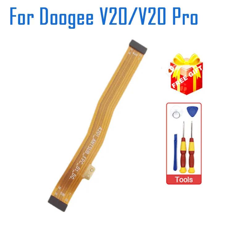 Nuovo Originale Doogee V20 V20 Pro Main Fpc Connect Main Board Ribbon Flex Cable Fpc Accessori Di Riparazione Per Doogee V20 Smart Phone