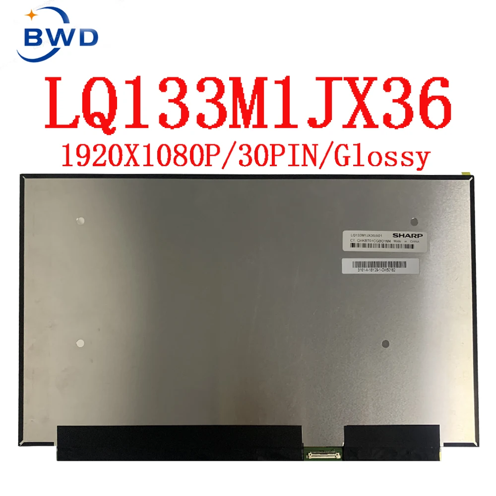 

Матрица ЖК-экрана LQ133M1JX36 LQ133M1JX36 A01, 13,3 дюйма, матрица, замена 1920X108 0 IPS