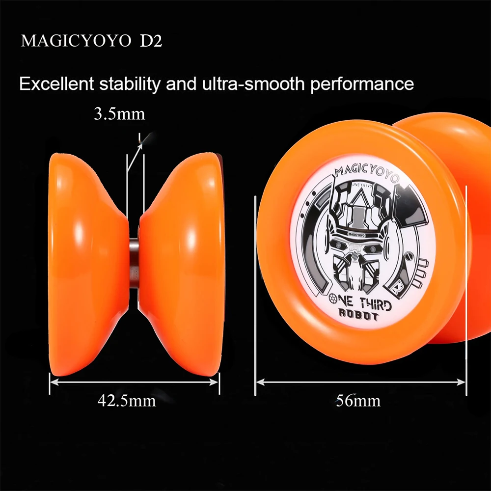 Yo-yo responsive k1 d1 magic yo-yo per principianti giocattolo_voghion.com