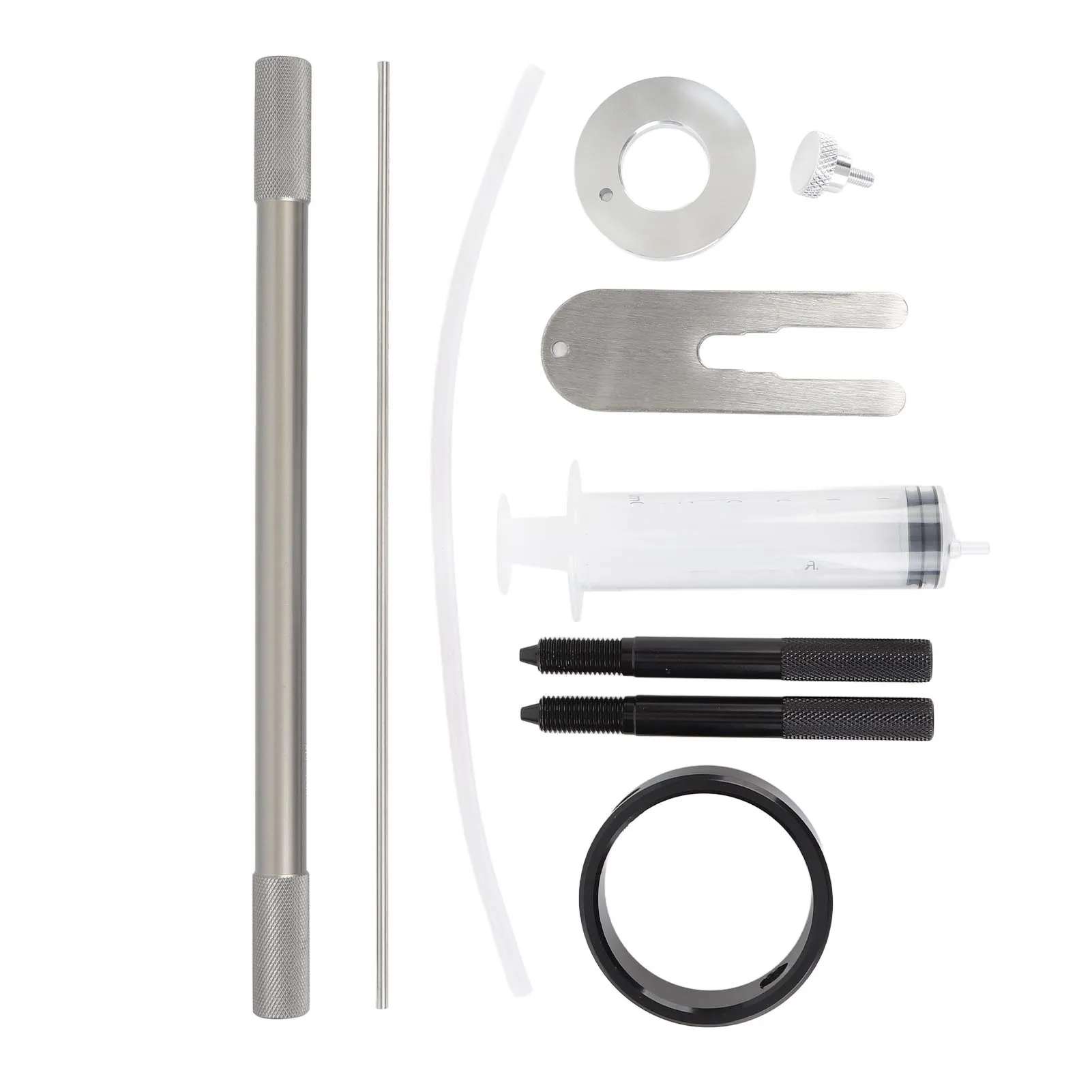 Motorcycle Fork Maintenance Tool Set Fork Service Tool Kit Metal Damper Rod Tool for Most Regular Cartridge and Inverted Forks