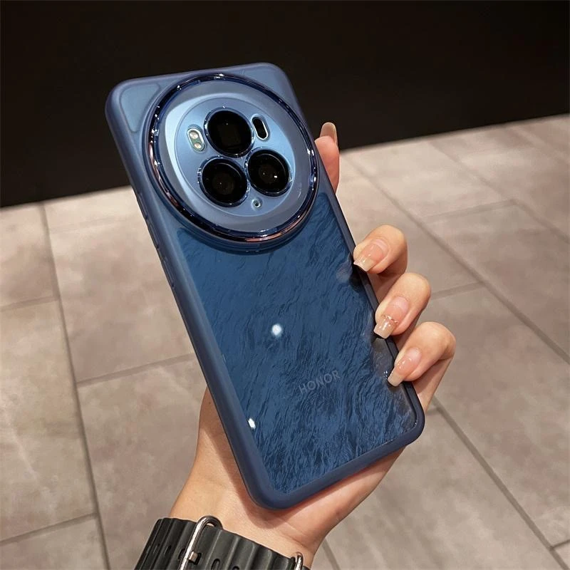 Transparent TPU Silicone Case with Camera Protection