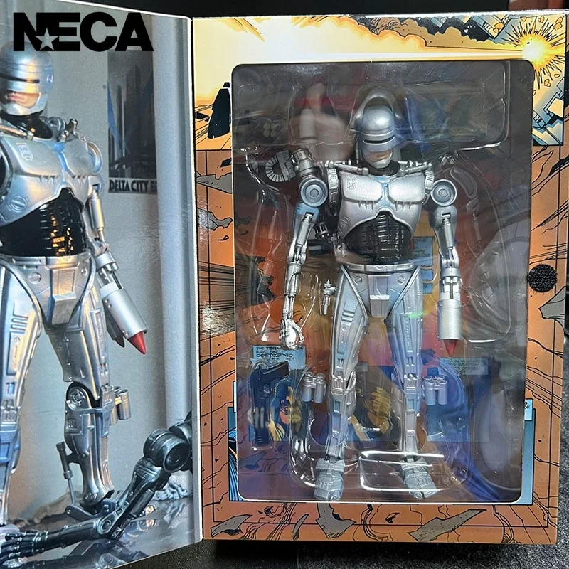 New Genuine First Edition Neca Manga Future Mech Warrior Vs Terminator Iron Armor Dragon Action Figure Modello Da Collezione