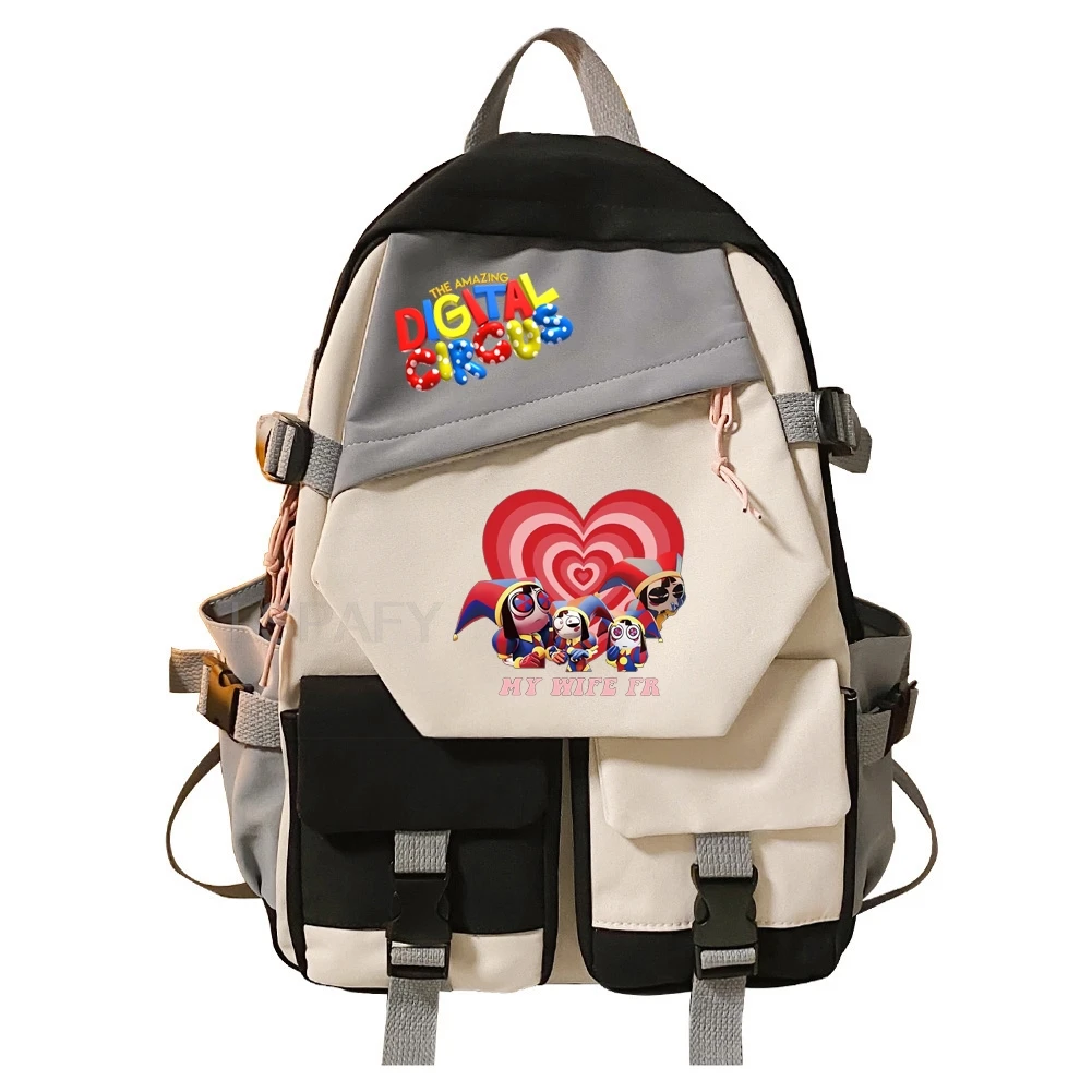 Рюкзак изумительные школьные сумки для цифрового цирка повседневные Рюкзаки для путешествий Молодежные спортивные рюкзаки для ноутбука школьные подарки для подростков