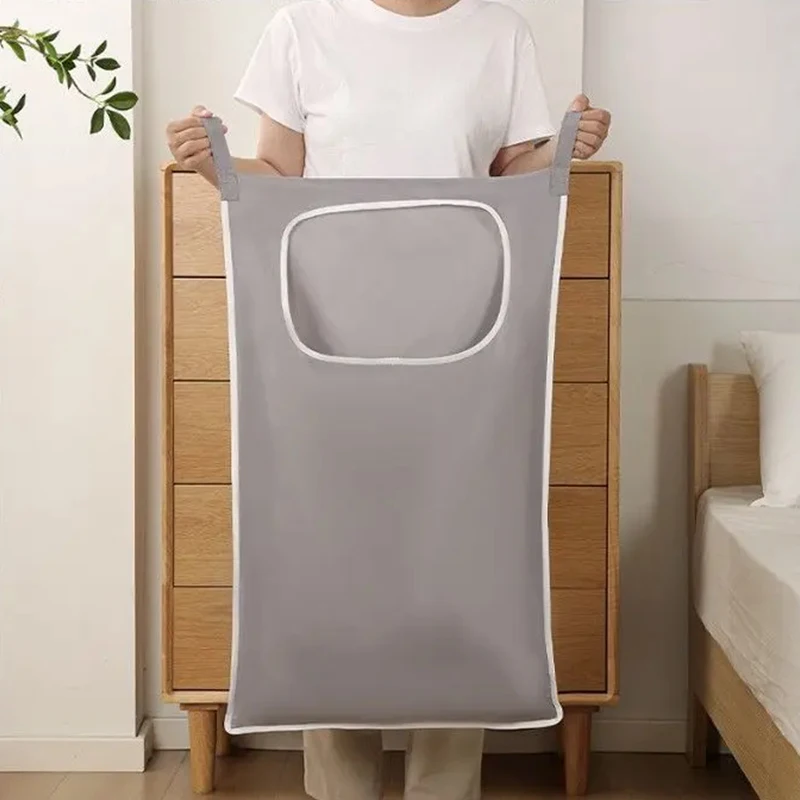 가정용품 수납 가방 수납 가방 문걸이형 세탁 바구니 벽걸이형 빨랫감 수납함