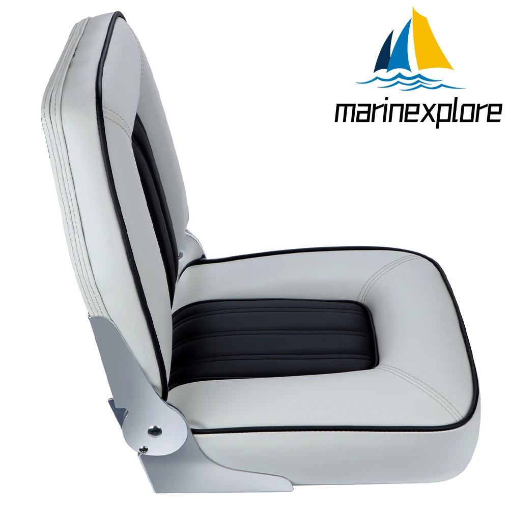 Folding Boat Seats Marine Fishing Pro Casting Deck Seat pvc Boat Chair  Accessories for Lanchas Boats and Speedboats 보트용품 보트의자