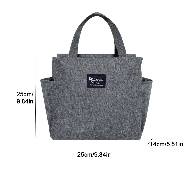 Cooler Bag Large Capacity Oxford Portable Zipper Thermal Lunch Bags Insulated Freezer Bag Camping Picnic