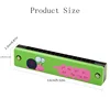 1pc 16-Hole Wooden Harmonica Cartoon Animals Painted Toy Musical Instrument Play Kids Early Educational Toys for Children Gifts 6