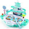 Children's Fishing Toys Music Lighting Maglev Track Fishing Toy Suit Parent-child Interactive Education Study Toys Game Gifts 1