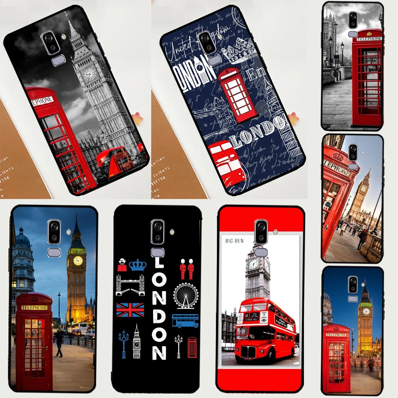 London Bus & Big Ben Design Phone Case