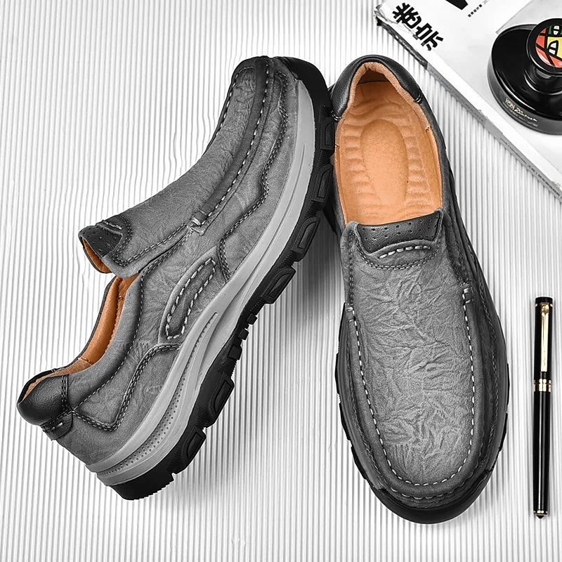 Mens Trainers Running Walking Shoes Lightweight Sports Outdoor Slip Comfy_voghion.com