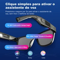 KUMI Meta V1 Smart Glasses Break Audio-visual Imagination Create Bluetooth glasses IPX4 Waterproof Bluetooth Phone Call 5