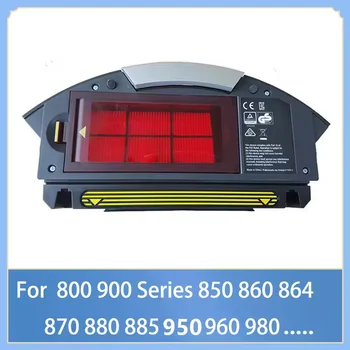 Contenitore della polvere per IRobot Roomba 800 900 Serie 850 860 864 870 880 885 900 960 964 966 970 975 Scatola della polvere Robot aspirapolvere