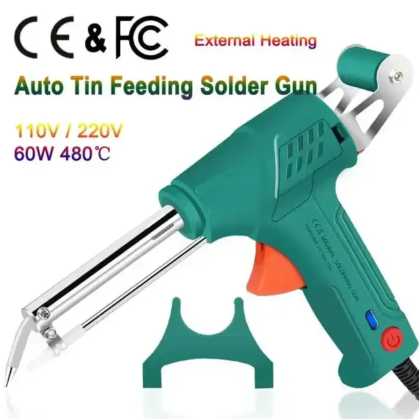 

Multi-Function Iron Welder Automatically Soldering Gun 110V/220V 60W Hand-Held Internal Heating Send Tin Gun Welding Repair Tool