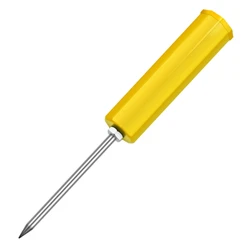 Adjustable Ground Fishing Rod Holder Stand (Yellow)