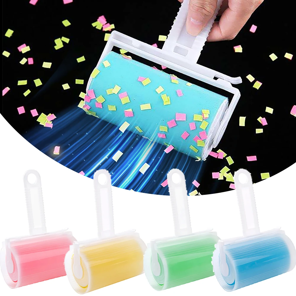 Washable Clothes Hair Sticky Roller Reusable Portable Home Clean Pet Hair Remover Sticky Roller Carpet Bed Sofa Dust Collector lint remover,pet hair remover,lint roller,hair remover,clothes lint remover