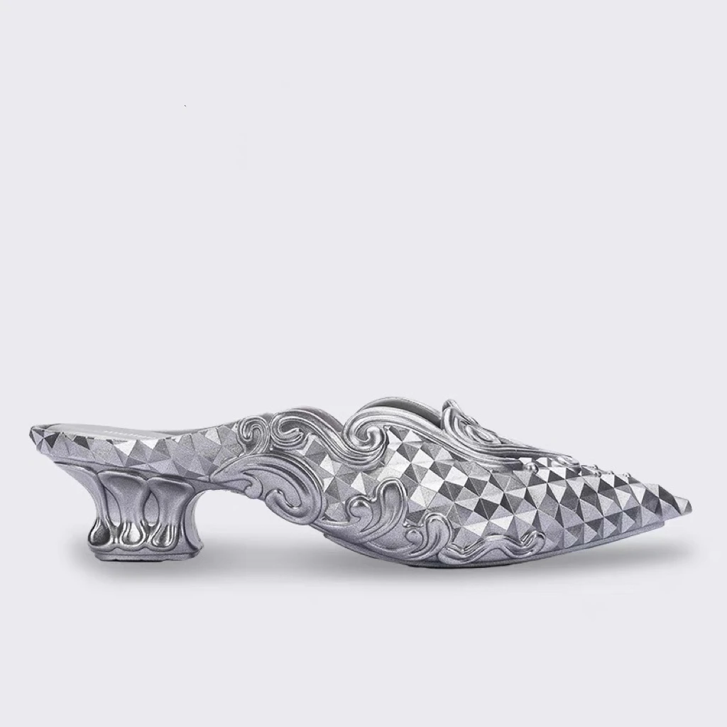 Melissa 2025 Summer Fashion Design Women's Shoes Embossed