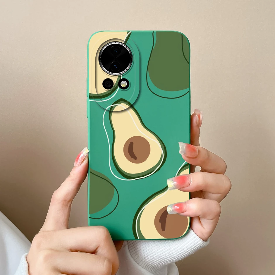 Cute Funny Expression Liquid Silicone Shockproof Phone Case Cover