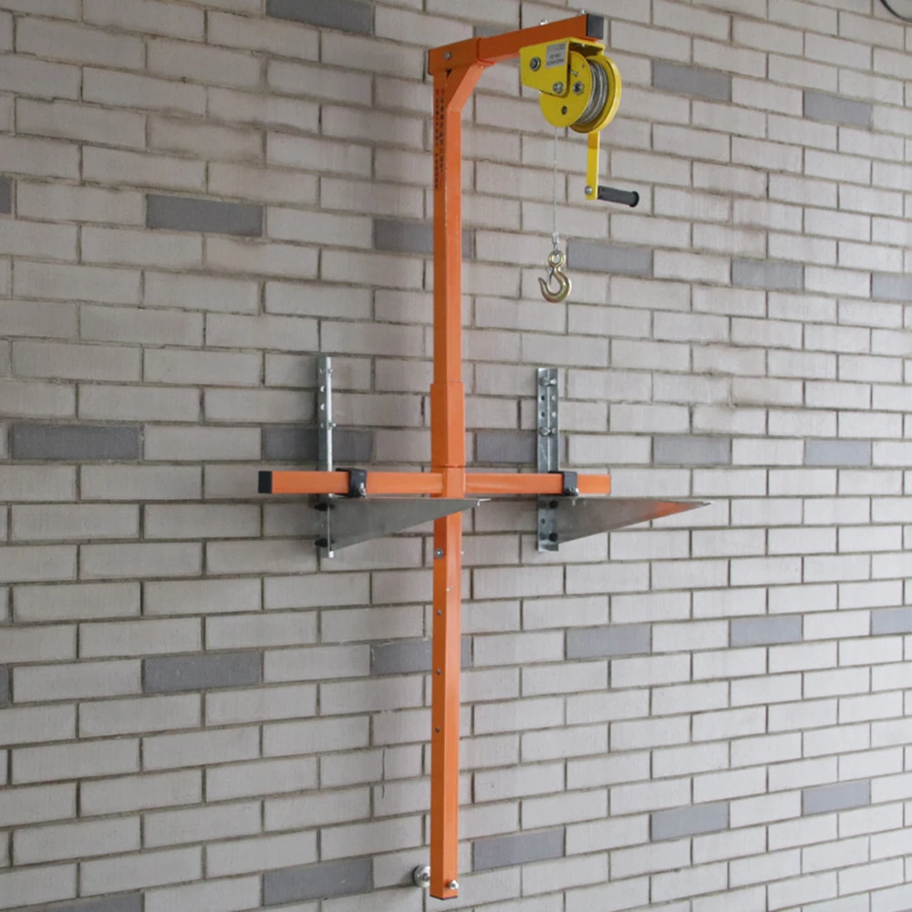 EU Delivery For Air Conditioners 10/15/20M Lifting Tool Crane Folding Self-locking Manual Winch Assembly Installation of Tools