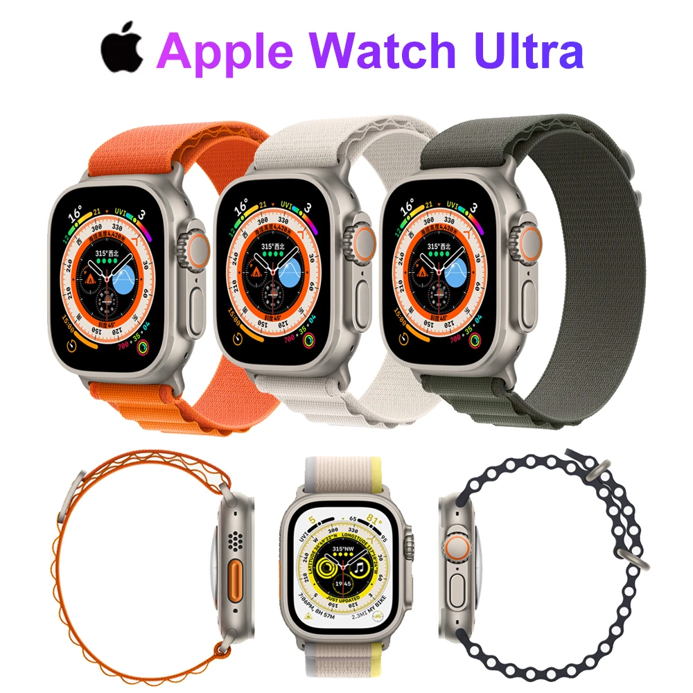 NEW Original Men's Smartwatch Smart Fitness Watch Apple Watch Ultra GPS  Cellular 49MM S/M/L iWatch Ultra for Man Women