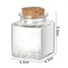 5/10pcs 50ml Clear Glass Bottles with Cork Spice Message Vials Empty Wish Bottle DIY Drifting Empty Tiny Jars Party Decorations 6