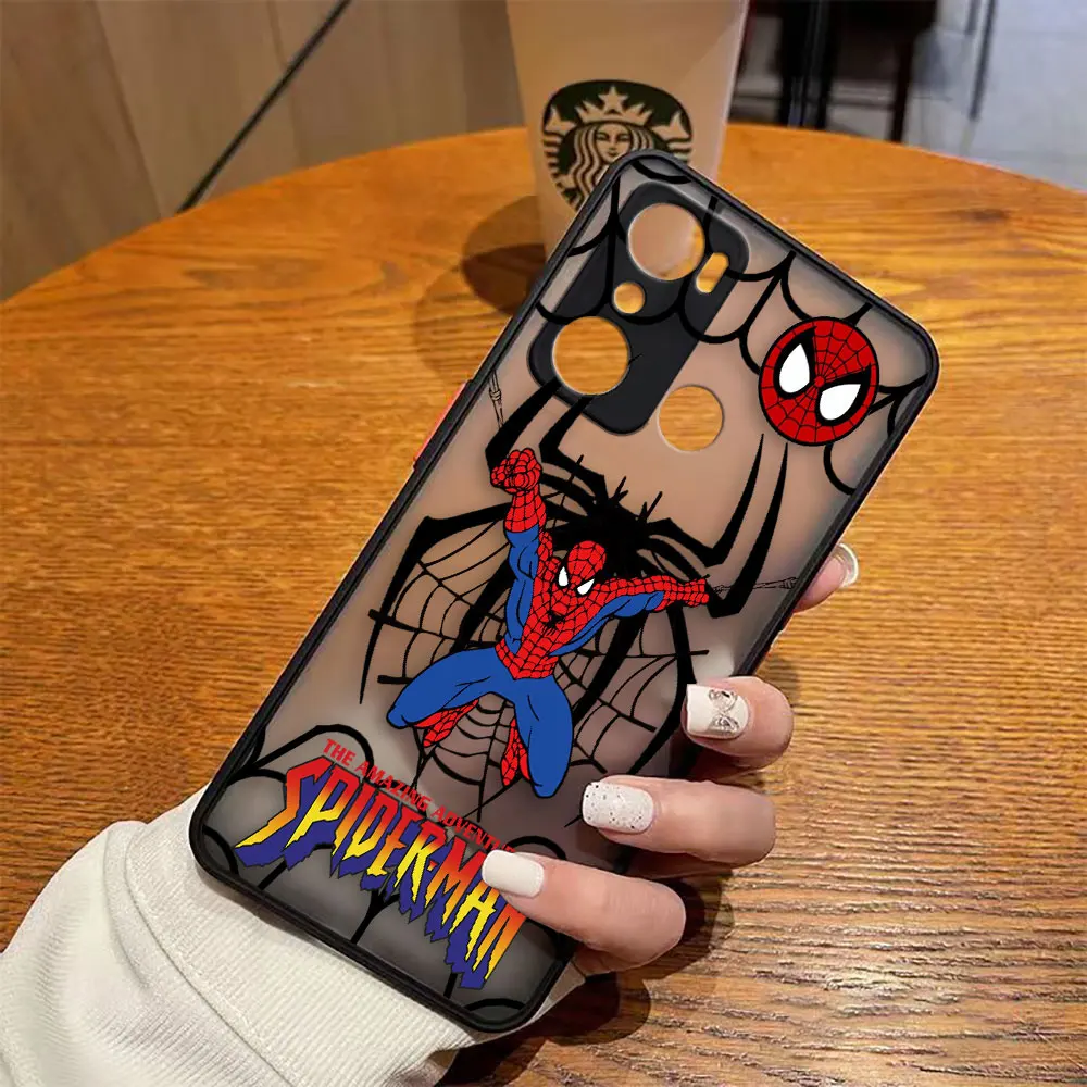 thumbnail image 1 of Funda mate para infinix HOT 20I 12 12I 11 11S 10 10I 10S PLAY 9 Pro POVA 3 CAMON 15 17P Funda Marvel Spider-Man Combo, 1 of 5