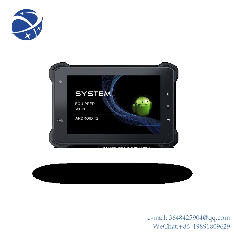 

YYHC Customized 7 Inch IP67 4G GPS BT Wall Mounted Rugged Tablet Panel Pc Android 12.0 with RS232 USB CAN for IoT Solution