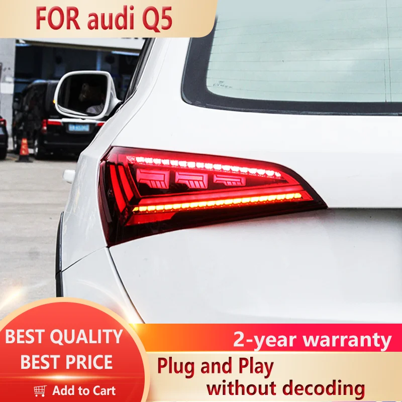 

Для 2008-18 Audi Q5 Модифицированная новая светодиодная лента управление дыхание сканирование старт хвост фотоэлемент в сборе