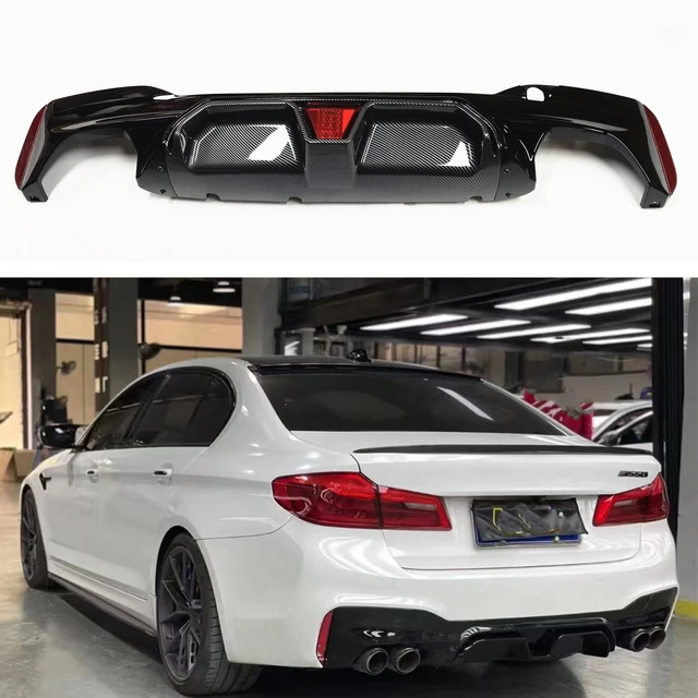 Auto Stoßstange Lippe Splitter Spoiler Flap Diffusor Glanz Schwarz