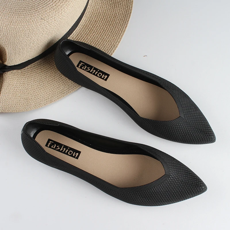 Women's New PVC Summer Pointed Sandals Baotou Female Fashion Flat Solid Color Casual Wear Shallow Mouth Single Shoes