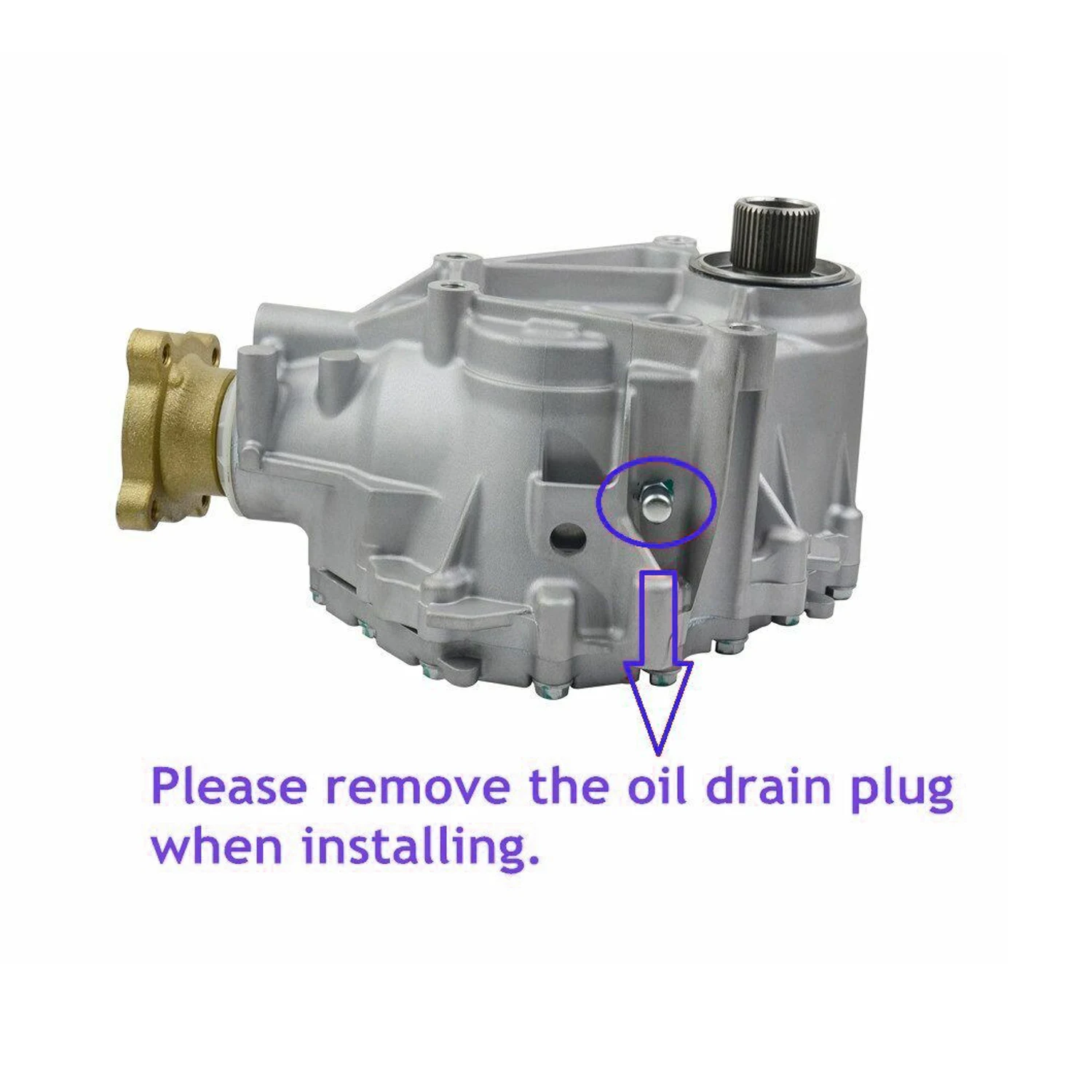 AT4Z7251G 600234 AT4Z7251A 7T4Z7251B AT4Z7251D Distributor Power Take Off Differential Transfer Box for 07-14 Ford Edge Lincoln