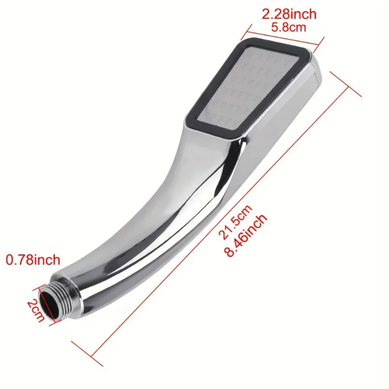300 Holes Shower Head High Pressure Rainfall