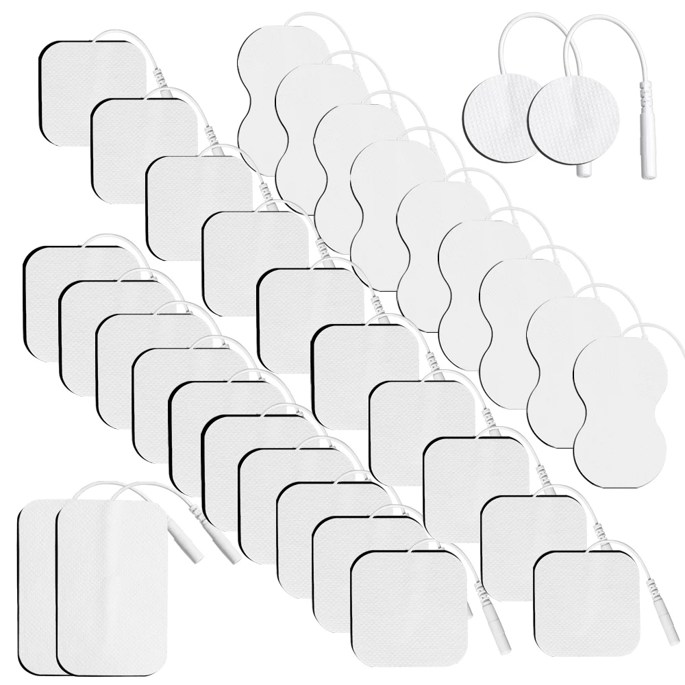 Electrode Pads Tens Conductive Gel Reusable Self-Adhesive For Massager