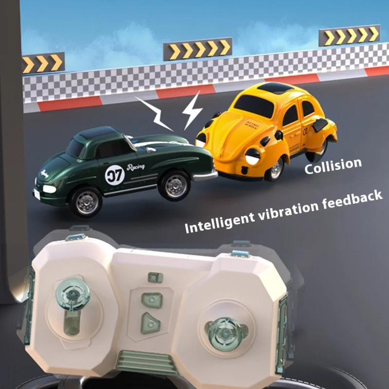 RC Mini Remote Control Racing Car Drift Real time Transmission Camera 2.4G Wireless Remote Control Car FPV Toy Children's Gift 2