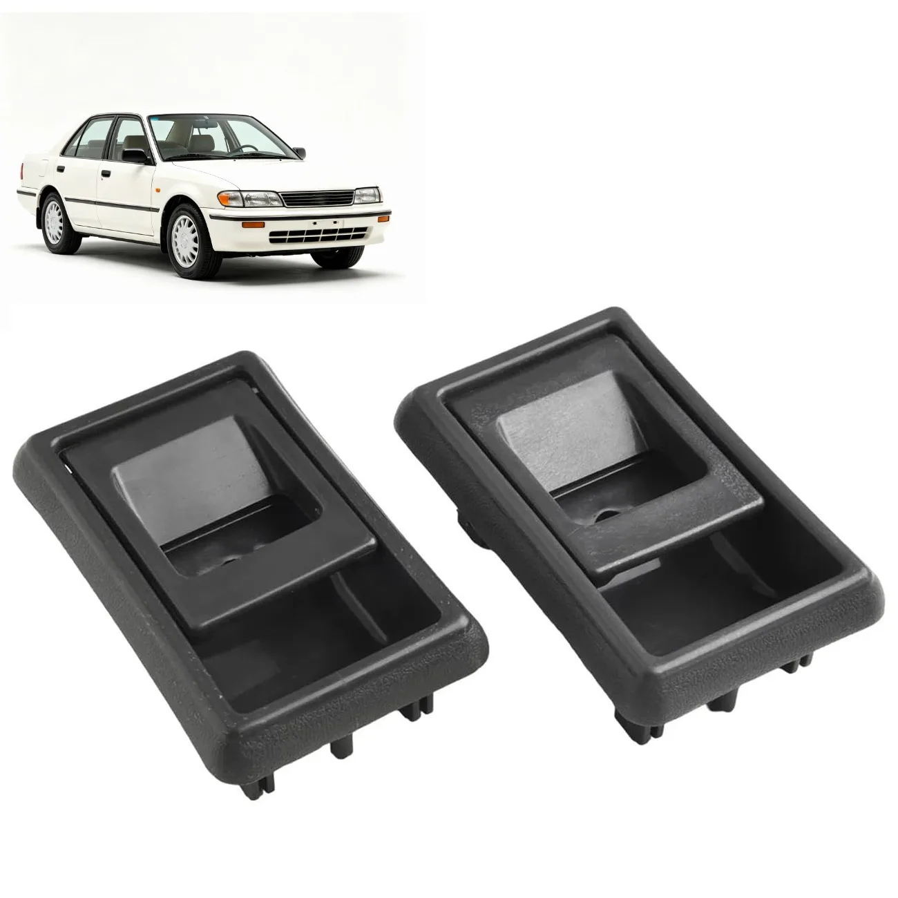 인테리어 도어 핸들 69206-04010 69205-04010 TOYOTA 4RUNNER COROLLA PICKUP TACOMA TERCEL For GEO PRIZM 내부 액세서리