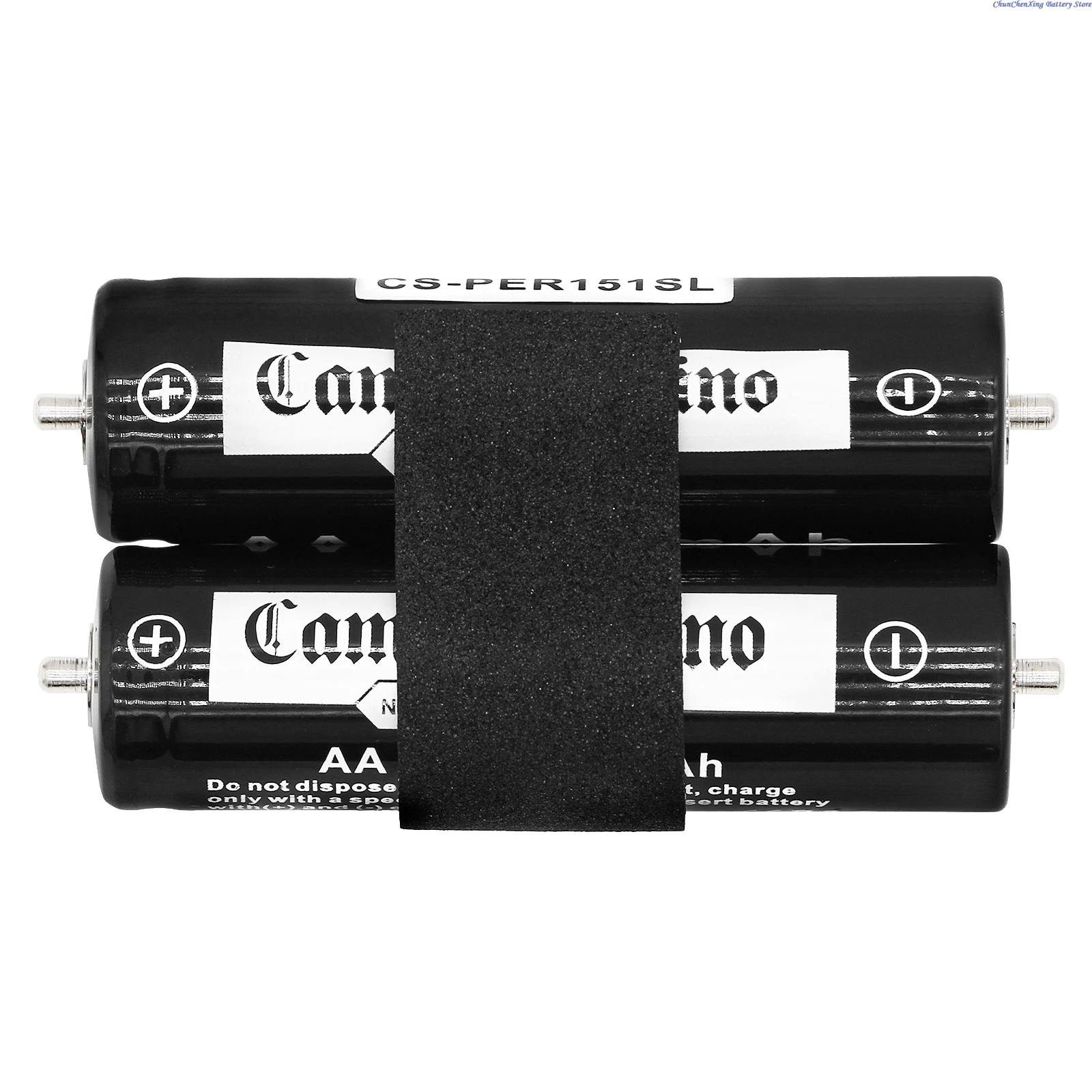 CellePhone Batterie Ricaricabili Ni-MH Per Rasoi Panasonic (Confezione Da 2) - 2000mAh, Sostitutive WER1410L2508 - Compatibili Con ER160, ER1610, ER1611 E Molti Altri Modelli - 3