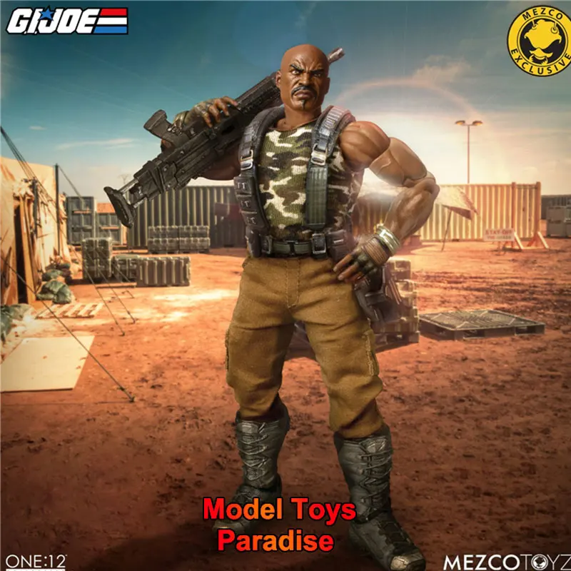 

Mezco 1/12 Men Soldier Special Force GIJOE Obstructing Tiger Overlord Full Set 6inch Action Figure Collectible Toys Gifts